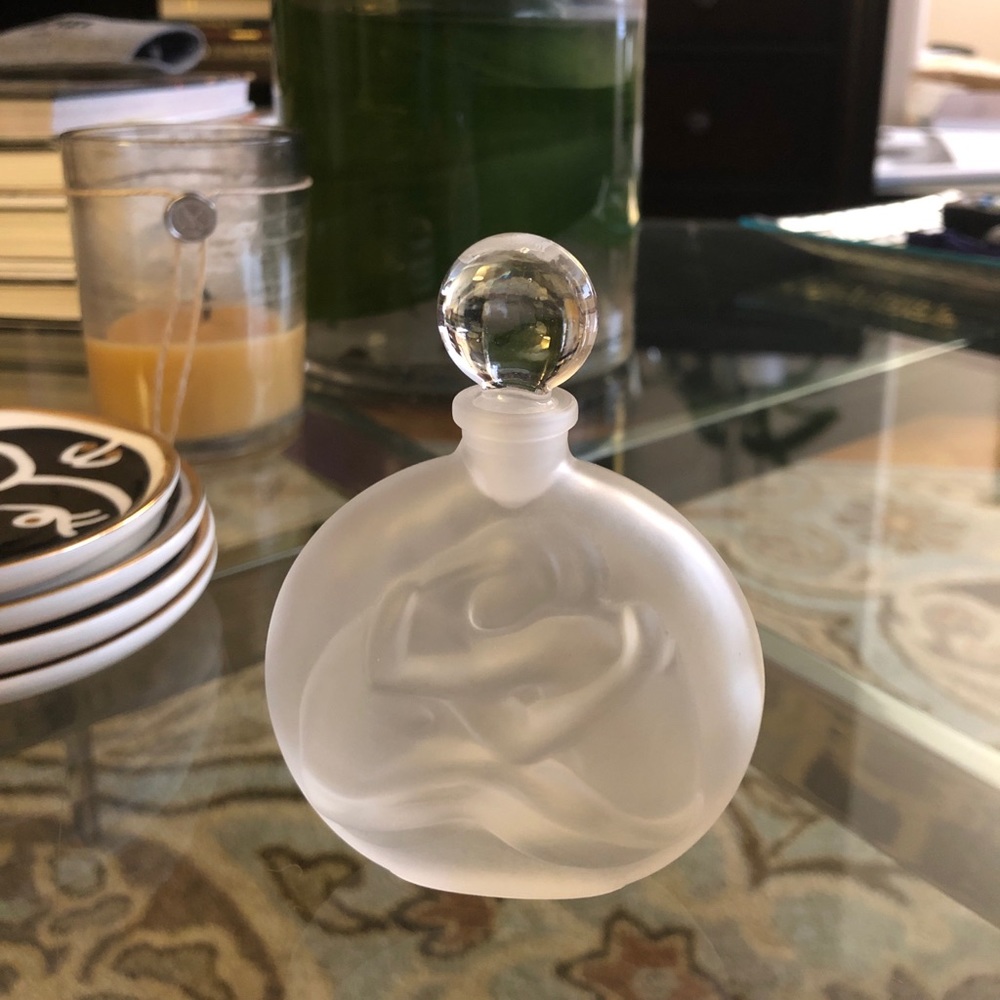Sasaki “Hug” Crystal Perfume Bottle